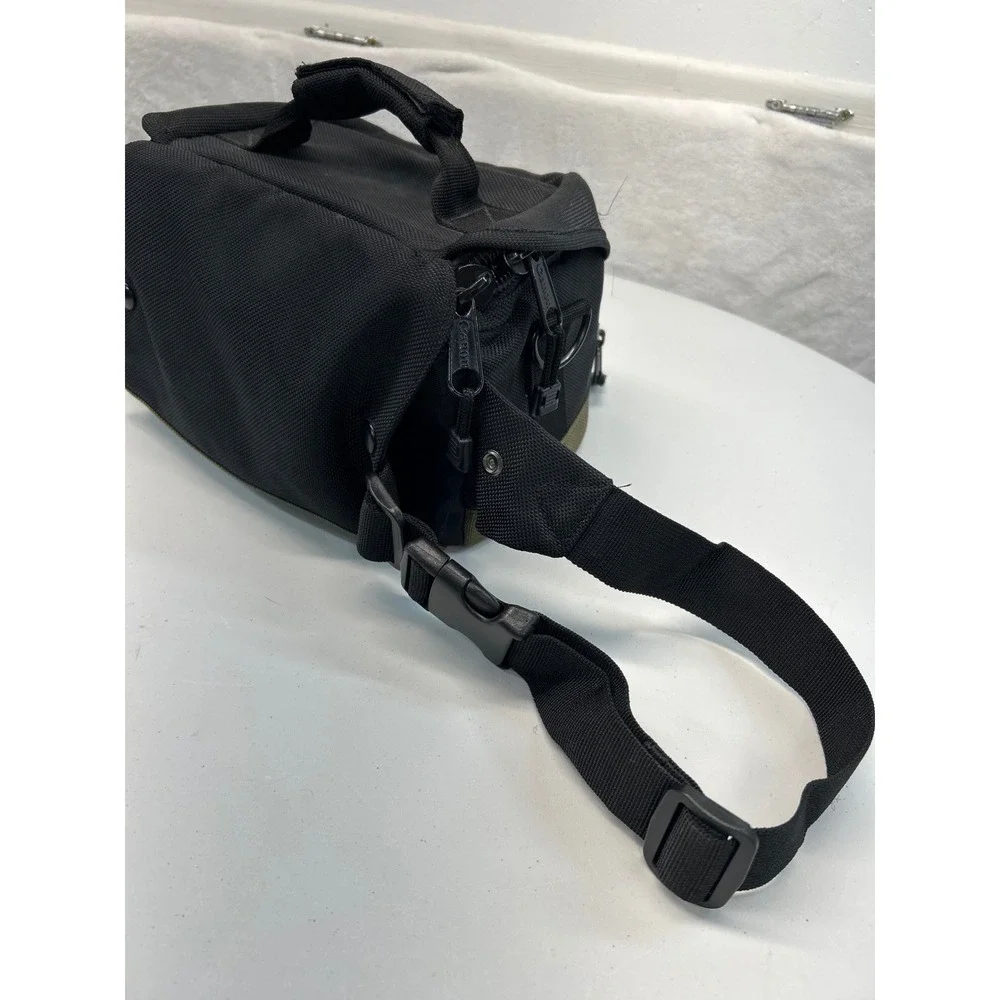 Canon Camera Bag Black Olive Green Padded Waist Belt Case‎ Small Photography